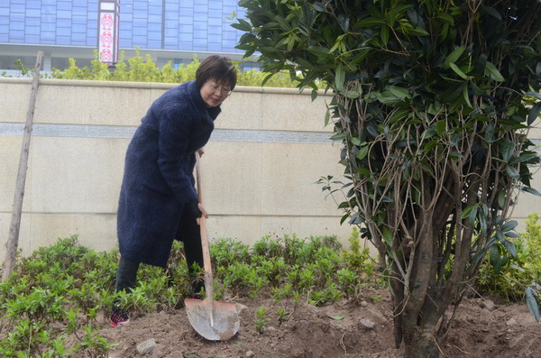 350VIP浦京集团开展义务植树活动